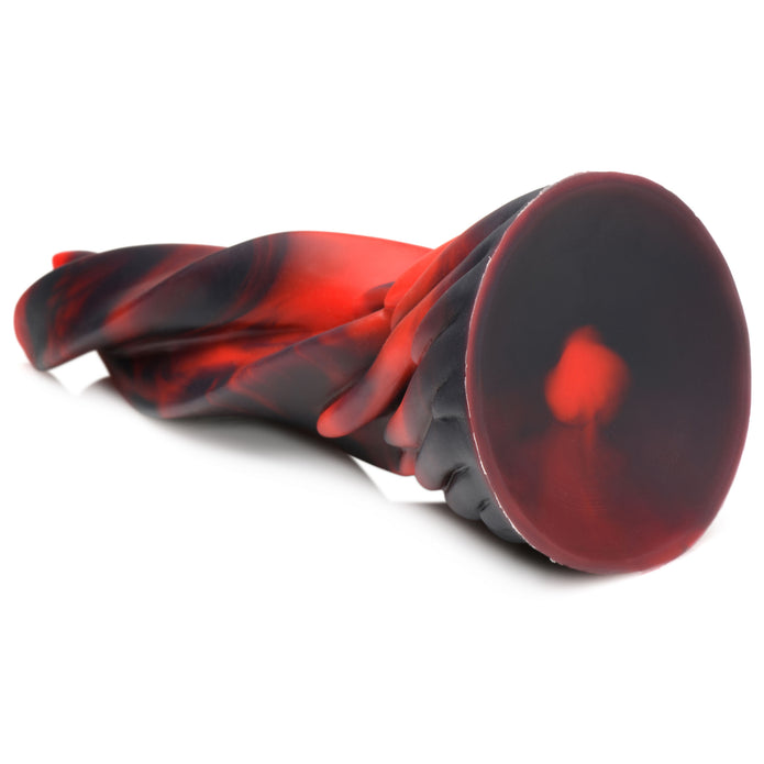 Hell Kiss Twisted Tongues Silicone Dildo -  – XR Brands