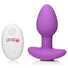 Gossip Pop Rocker 10X Vibrating Silicone Plug - Violet