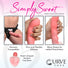 Simply Sweet Wavy Silicone Dildo - Pink/White