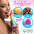 Simply Sweet Phallic Rainbow Dildo