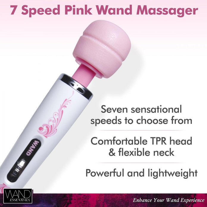 Wand Essentials Variable Speed Wand Corded Massager –