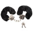 Fur Handcuffs - Black